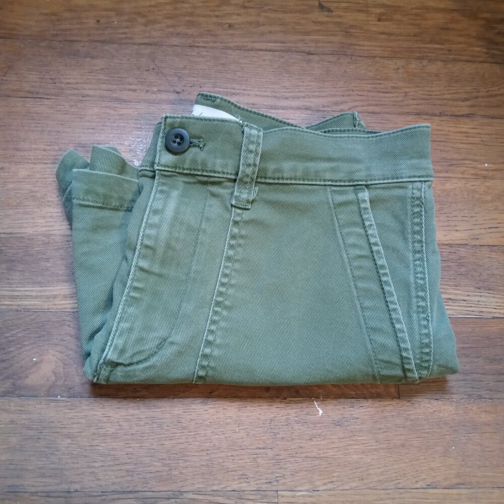 MADEWELL the perfect vintage fatigue shorts in desert olive (sz26) - Picture 13 of 14